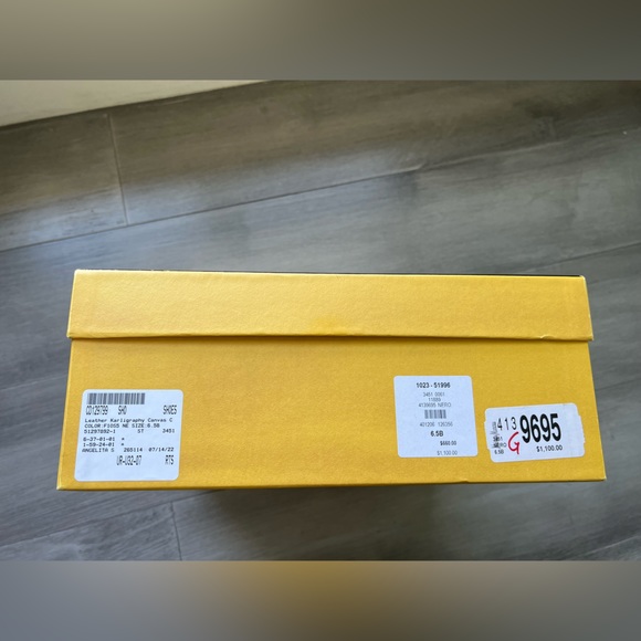 Fendi Karligraphy FF combat boots 6.5 used in great condition - Picture 15 of 16